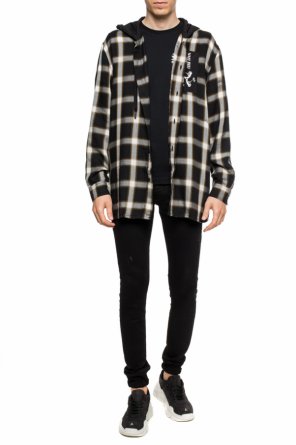 Patterned hooded shirt, zdjęcie 2 Patterned hooded shirt od Diesel